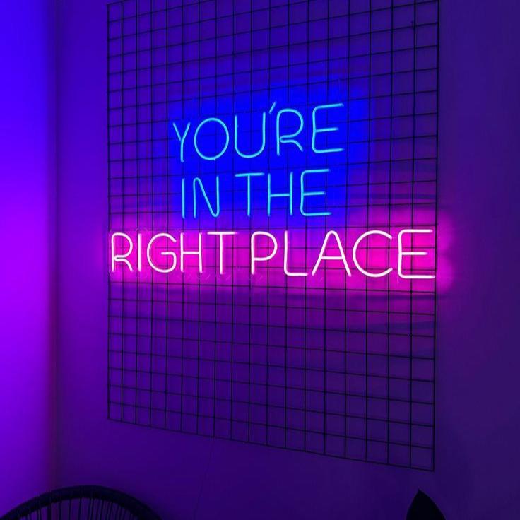 Tableau Néon  | 50x40cm | Maroc.Neon
